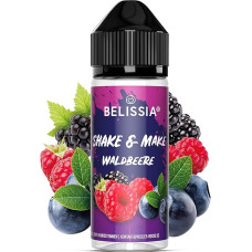 Belissia Shake and Make - Wild Berry - didelės dozės maisto aromatas 10 ml su praktišku maišymo buteliuku. Skirtas maistui, maisto gaminimui, kepimui, hobiui, kambario gaivinimui ir kt.