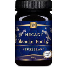 Manuka Honey MGO 400+ Hecadi I Original from New Zealand I with Certified and Guaranteed Content from MGO