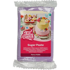 FunCakes Fancy Violet: Easy to Use, Smooth, Flexible, Soft and Bendy, Perfect for Decorating Cakes, Halal, Kosher and Gluten Free, 250g