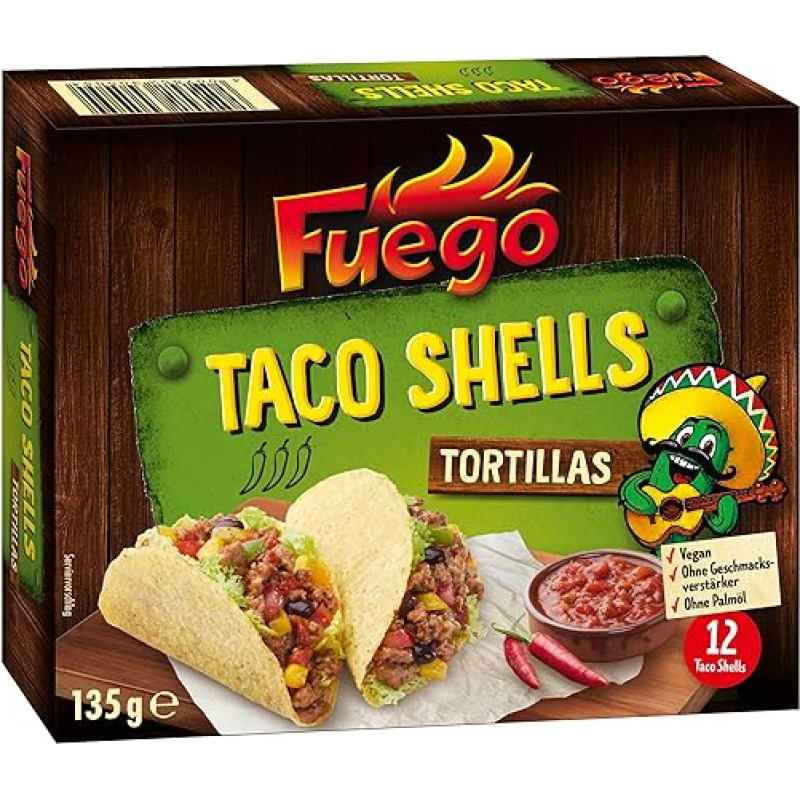 Fuego 12 Taco Shells 135g