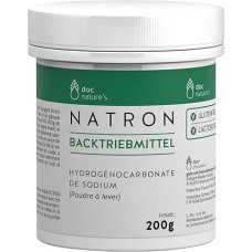 GESUND & Leben Doc Nature's Kepimo medžiaga, 200 g, universali kepimo medžiaga, be glitimo, be laktozės, veganiška