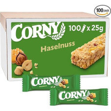Corny Classic Hazelnut Cereal Bar 100 Bars 25g