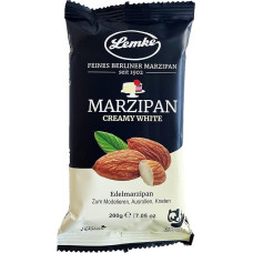 Lemke Marzipan / Baking Marzipan Creamy White Fine Marzipan (1 x 200 g)