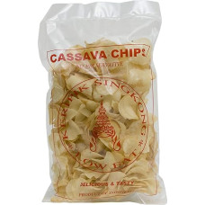 KERIPIK SINGKONG - Salted Kassava Chips, (1 x 250 g)
