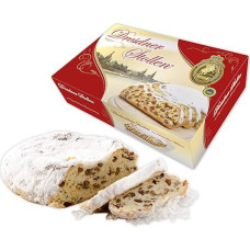 Original Dresden Christmas Stollen - 1000 g - Includes Gift Box - Excellent Premium Quality - Fresh and Juicy Christmas Stollen