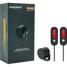 INNOVV ThirdEye motociklo aklosios zonos asistentas su AK ir Opt, aliarmas, vandeniui atspari pagalbos sistema, aptinkanti pavojų iš šono ir iš galo, skirta motociklams, el. dviračiams (veidrodžio versija)