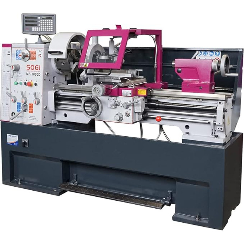 SOGI M6-1000D Precizinis turnyras 3 ašių 205 x 1000