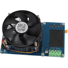 SHUAIGUO 150W 20A Adjustable Constant Current Electronic Load 2.4 Inch TFT Colour Display 4 Working Modes USB Lithium Battery Capacity Monitor Tester Discharge Meter