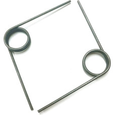 NIRNHYRUR Torsionsfeder, V-förmige Feder, Torsionsfeder mit 90-Grad-Winkel, 2,5 mm Drahtdurchmesser, Außendurchmesser 28 mm, Torsionsfeder, 10 Stück, 2,5 x 28 x 90 mm