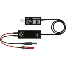 Micsig Oscilloscope HV Probe MDP Series MDP3000 100Mhz High Voltage Differential Probe BNC Interface Dual Range Selection Quick Zero USB Power Supply(MDP3000)
