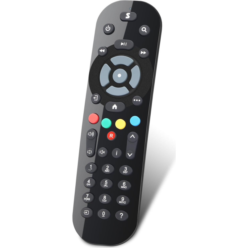 Gvirtue Remote Control Compatible with All Sky Q Remote Control, Sky Q Box, Sky Q TV Box, Sky Q Mini Box and Sky Q Silver Box (Without Touch, No Voice Control)