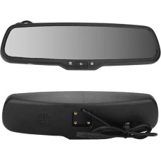 Automobilio galinio vaizdo veidrodis 4, 3 colių automobilio monitorius su laikikliu Juoda parkavimo pagalbos sistema Automobilių priedai