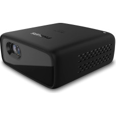 Philips PicoPix Micro+, Portable Projector, LED DLP, 3h Battery Life, HDMI, Built-in Speaker, Smartphone Companion Black