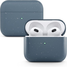 Woodcessories - Sustainable, Antibacterial AirPods 3 Case Blue, AirPods 3 Case Blue - BioCase Navy Blue