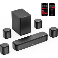 ULTIMEA 7.1 Channel TV Speakers Sound Bar for Smart TV, Aura A60