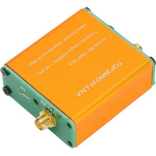 Mažo triukšmo stiprintuvo modulis, 0.1MHz-6GHz RF plačiajuostis stiprintuvas, 20dB mažo triukšmo LNA stiprintuvas su dideliu stiprinimo ir šališkumo T-tašku, skirtas trumpųjų bangų, FM radijui, (pristatymas be