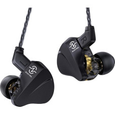 keephifi CCZ Duet BC04 PRO IEM ausinių kabelis, ausinės su kabeliu, 1BA + 1DD Bass In-Ear ausinės, 10 mm dvigubos magnetinės DD ausinės, ausinės su nuimamu kabeliu
