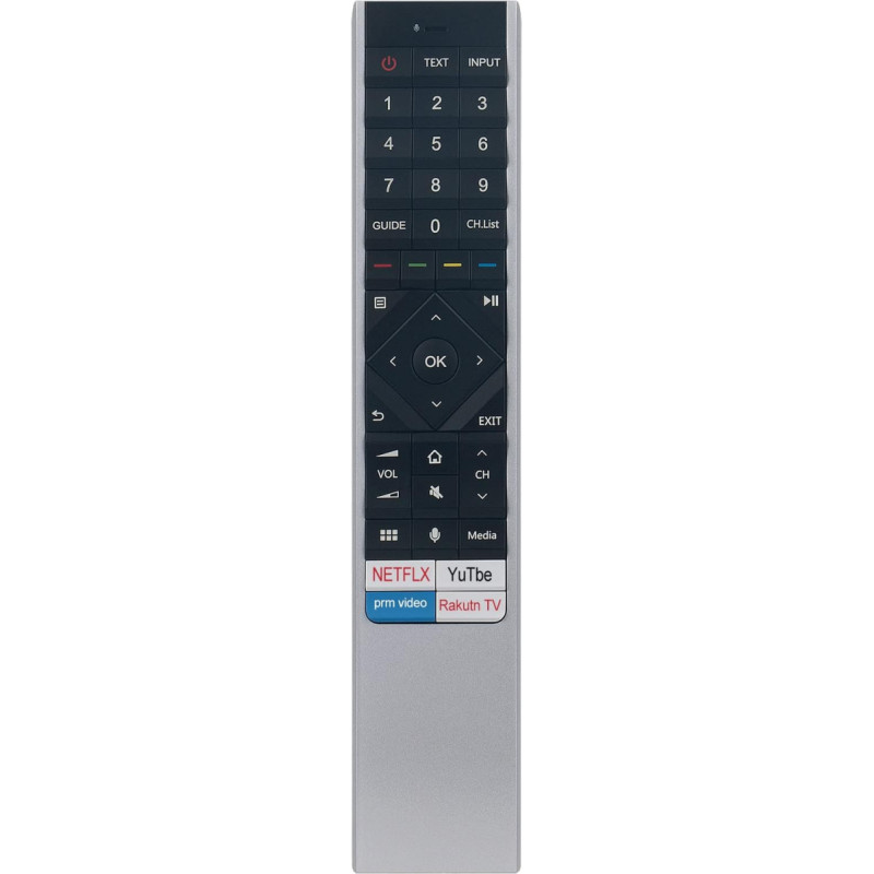 ERF6A64 Voice Replacement Remote Control - VINABTY-Fit for Hisense QLED 4K TV Remote Control HT267138 65U8QF 88L5VG