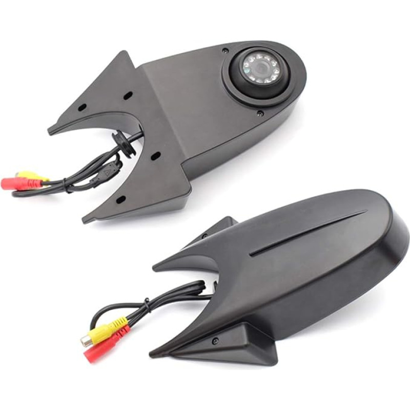 Dynavsal Transporter reversing camera especially for panel van vans for Transporters Viano Vito Transit Ducato VW Crafter T5 Master all other transporters with brake light at the roof