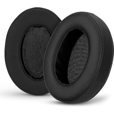 Brainwavz Replacement Memory Foam Earpads - Suitable For Many Headphones - AKG, HifiMan, ATH, Philips, Fostex, Grado, Sony ear pad (Black)