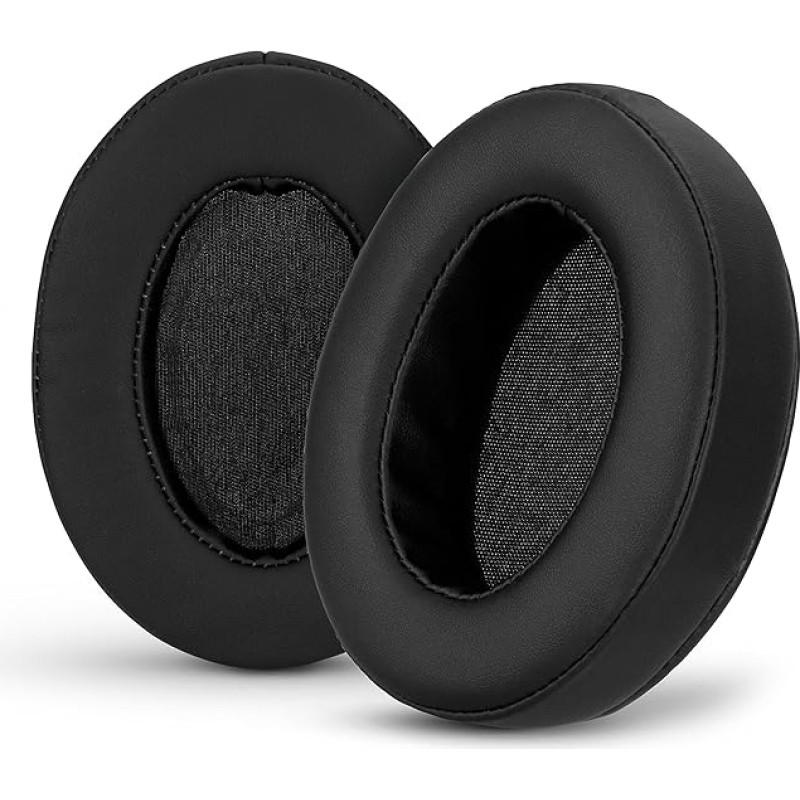 Brainwavz Replacement Memory Foam Earpads - Suitable For Many Headphones - AKG, HifiMan, ATH, Philips, Fostex, Grado, Sony ear pad (Black)