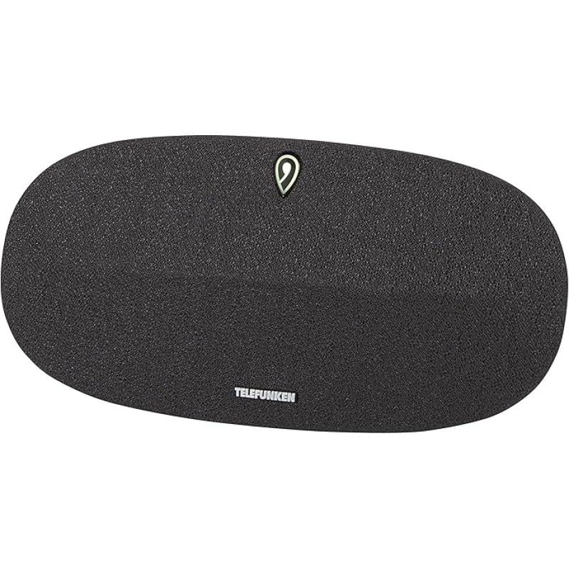 Telefunken WS1000 WiFi Speaker and Bluetooth Speaker (AUX-In, Li-ion Battery, Hands-Free Function)