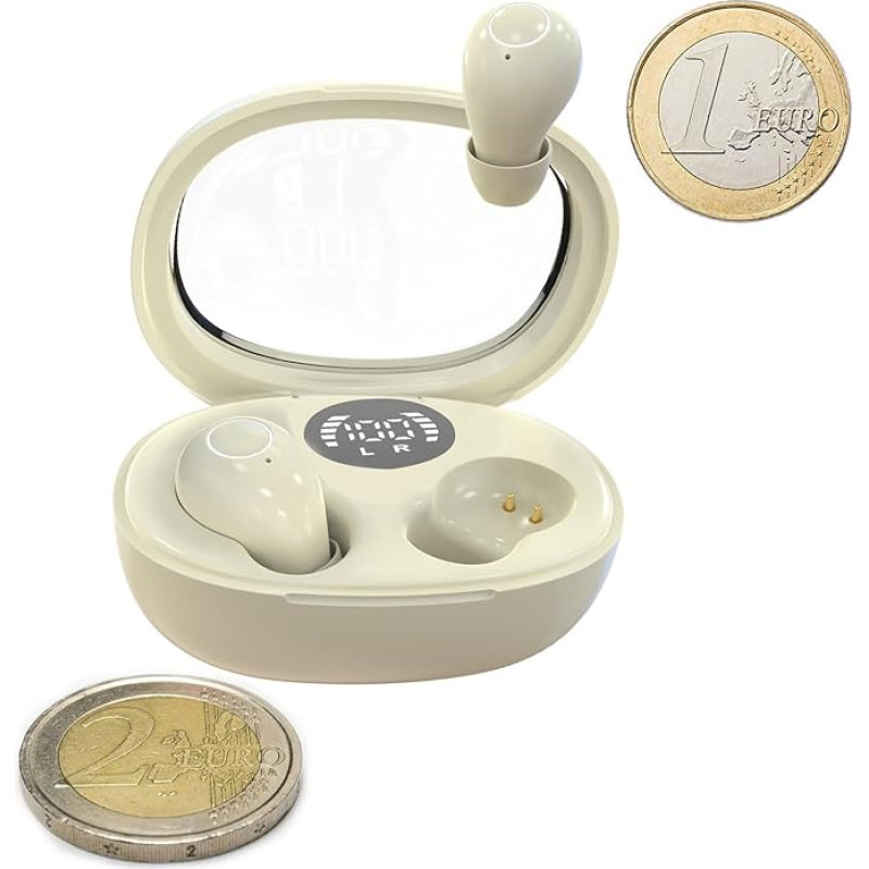 Mini Headphones Bluetooth Invisible True Wireless Earbuds Sleep Headphones Buds Sleep Headphones Side Sleeper Bluetooth Small Inear Headphones Earplugs for Sleeping Small Earplugs for Sleeping