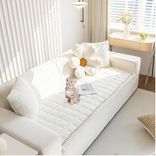 jianyana Sofos dangtelis Corduroy Sofos dangteliai Minkštas 3 cm storio neslystantis patvarus sofos padas 2 3 4 vietų su sofos pagalvėlės užvalkalu Kvėpuojantis skalbimo mašina Baldų apsauga šiaurietiškai sofai