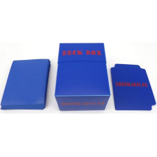 docsmagic.de Kortų dėžutė + 100 mėlynos spalvos įmaučių Standard - Kortų dėžutė ir kortų dėžutė bei įmautės mėlynos spalvos - PKM - MTG