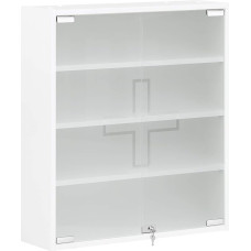 Schildmeyer Medicine Cabinet 701987 Lockable White Matt 71.5 x 64.2 x 19.6 cm