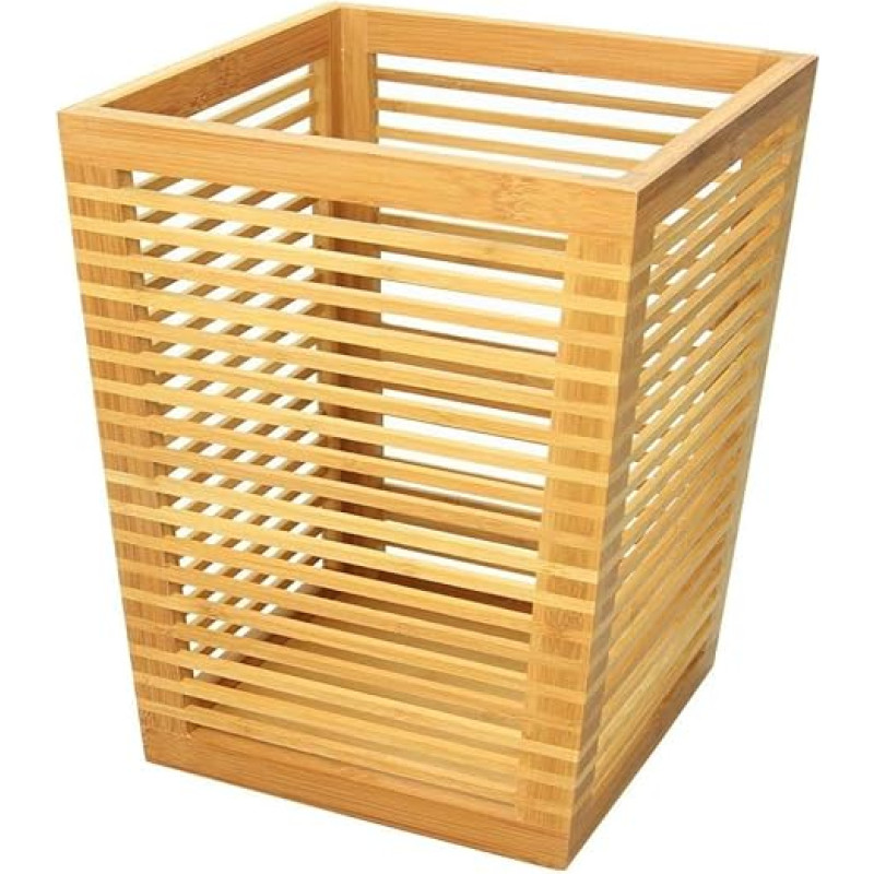 Woodquail šiukšliadėžė Biuras Namų vonios kambarys Natūralus bambukas