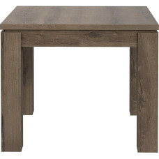 FORTE valgomojo stalas išplečiamas iš medžio kompozito ąžuolo 90,4 x 90 (180) x 75,9 cm