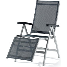 SIEGER 985/A-G Relax Bodega, aliuminis Textilux, grafit / grau