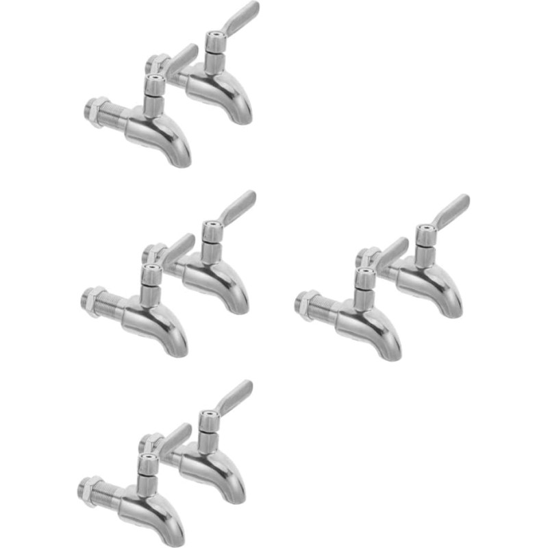 SOLUSTRE 4 Sets 4 Sets Tap for Drinks Water Jug Tap Drink Dispenser Tap Reusable Spigot Spout Water Cooler Spigot Replacement 2 Pieces x 4