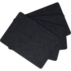 OUNONA 1 paklodžių rinkinys, vandeniui atspari stalo apdaila, kamštinės paklodės, veltinio lėkštės kilimėlis, plaunamos paklodės, vandeniui atsparus storis