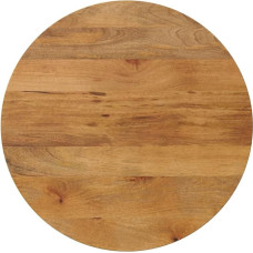 vidaXL Table Top, Wooden Top for Table, Dining Table, Coffee Table, Replacement Table Top, Round, Solid Wood Top, Diameter 80 x 2.5 cm, Solid Mango Wood