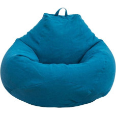 Patogus tingus sofos užvalkalai Kėdės be patalynės užpildymo Lounge Seat Pouffe Sofa Gyvenamasis kambarys 1 gabalas Navy Blue M - 80 cm x 90 cm