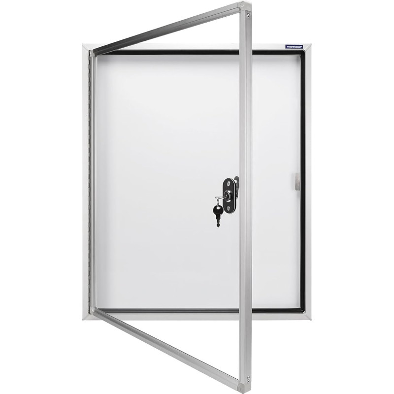 magnetoplan CC Display Case with Safety Glass Capacity 6 x DIN A4