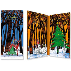 Zotter Advent Calendar - Labooko Advent Calendar - Hinged Advent Calendar with 24 Different Chocolate Varieties - Pure Chocolate, 192 g