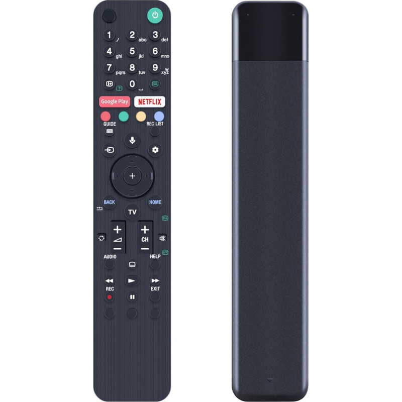 TCNOUMT RMF-TX500E Voice Remote Control Replacement for Sony 4K UHD QLED TV KE-65XH9096 KD-75XG8505 KD-75XG8588 KD-75XG8596 KD-75XG8599 KD-75XG8796 KD-75XG9 96 505K D-85XG8596