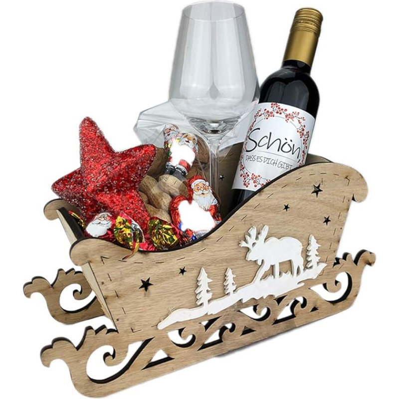 X-MAS Gifts, Sleigh, Chocolate, Gifts, Selection, Christmas, Santa Claus, Selection: Gift 03