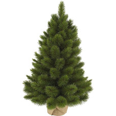 Triumph Tree Camden Christmas Tree with Burlap Green Tips 58 Height 60 x Depth 43 cm 60