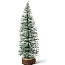 Mopec Large Christmas Tree 25 cm with Wooden Base Green One Size