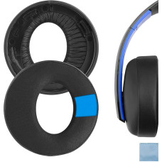 Geekria Replacement Ear Pads Compatible with Sony PS4, PS3, PSV Gold Wireless Headphones Ear Cushions, Headset Earpads, Ear Cups Repair Parts