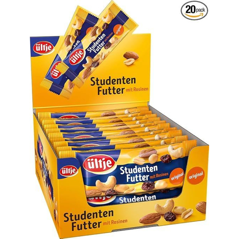 ültje Original Student Food 20 x 50 g (1 000 g)