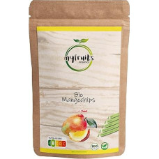 myfruits Organic Mango, Freeze-Dried Fruits, 300 g, Fruit Chips, No Additives, 100% Mango, Freeze-Dried and Dried Fruits for Cereal or Snack