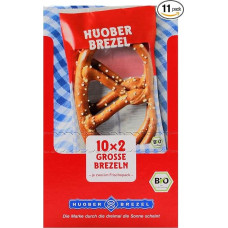 Huober Large Pretzels, Pack of 11 (11 x 400 g)