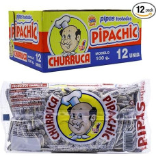 12 x 100g Pipas Tostadas Pipachic Churruca Roasted Sunflower Seeds