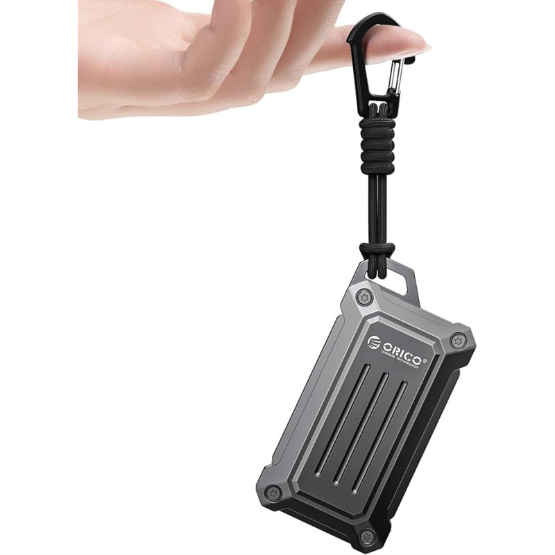 ORICO 2TB Portable SSD up to 2000MB/s USB 3.2 Gen 2x2 External Solid State Drive, Zinc Alloy Design, Water and Dust Resistance for Outdoor Professionals, Photography, PSSD - MINI20