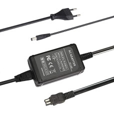 SinFoxeon Camera AC Adapter Power Adapter Replaces Blind Battery for AC-L200C AC-L25A AC-L25B AC-L25C Compatible with DCR-DVD7 DVD105 DVD108 DCR-SR45 DCR-SR47 DCR-SR68 DCR-SR80 Cameras
